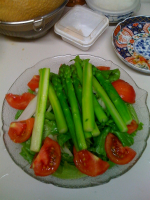 Japanese homestyle fresh and healthy salad prepared by Yoko Nagashima in Tokyo