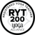 Yoga Alliance RYT 200 Registered Yoga Teacher