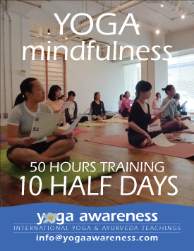 Yoga Mindfulness Training Level 1 in Waikiki, Hawaii or online Zoom