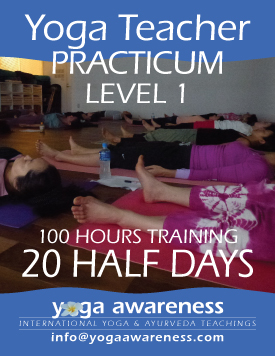 Yoga Teacher Practicum Level 1 in Waikiki, Hawaii or online Zoom