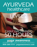 Ayurveda Healthcare Training Level 2 in Port Angeles, Washington 201910 level 2 ayurveda healthcare training w150