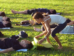 Morning and Sunset Yoga class at Waikiki Beach Park